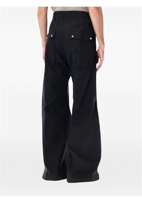 bela wide pants man black RICK OWENS | RU01F2366 TE09